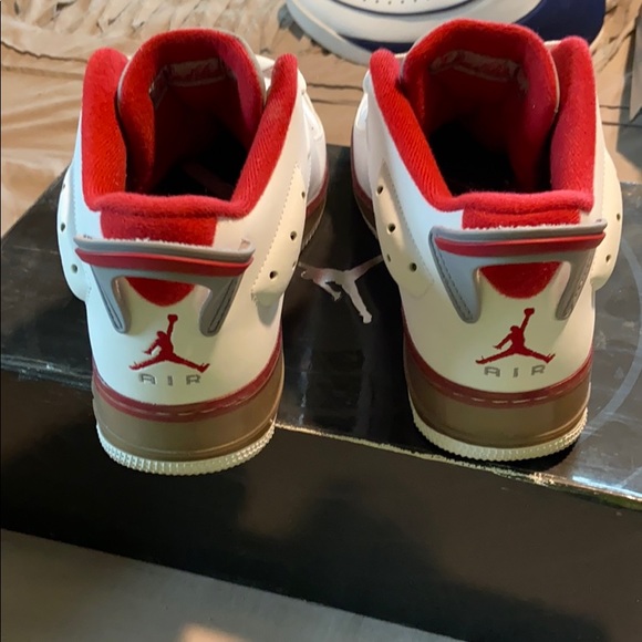 AJF 6 5/8th whit/varsity red-stealth - Picture 5 of 8